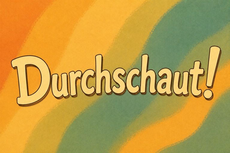 Durchschaut!